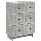  Ormar s ladicama Betonska siva 66 x 34,5 x 90 cm | shoptok.hr