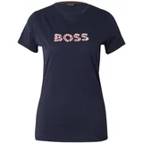 Boss Majica tamno plava / ljubičasta / roza / bijela