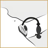 You2Toys - vibrirajuća vaginalna pumpa za usisavanje (prozirno-crna) | shoptok.hr