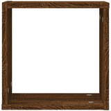 vidaXL Zidne kockaste police 2 kom smeđi hrast 30x15x30 cm | shoptok.hr