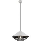  Redo 01-3004 - Visilica na sajli GRILL 1xE27/42W/230V prečnik 39,6 cm crna/bela | Eponuda.com