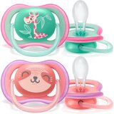 Avent silikonska tolažilna duda ultra air - 18m+ (2 kos) | Shoptok.si
