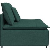  Modularni Sofa Centralni Modul s Jastucima Tamnozeleni 100 cm | Shoptok.si