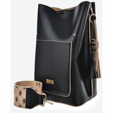Big Star Women's handbag made of eco leather Big Star black | shoptok.hr
