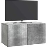 TV Omarica za TV, ki jo lahko montiraš na steno Betonsko siva, (5000210381) | Shoptok.si