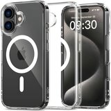 Apple Silikonski ovitek Tech-Protect Flexair Hybrid za iPhone 16 z MagSafe Clear | Shoptok.si