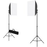vidaXL Profesionalne studijske luči 2 kosa 40x60 cm jeklo črne - - črna - 3.84 - N/A - 2025-vidaXL-TOPSELLER | Shoptok.si