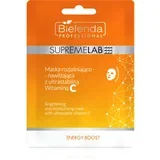 Supremelab Energy Boost revitalizacijska tekstilna maska z vitaminom C 1 kos