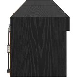TV stene Panama 2 pcs Črna Orehovina 100 x 30 x 30 cm, (5000132236) | Shoptok.si