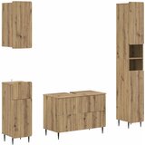  Set kupaonskih ormara od 4 dijela ZWOLLE Hrast artisan | shoptok.hr
