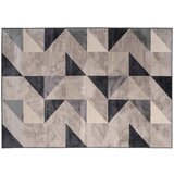 Douceur d intérieur Siva/bež preproga iz mešanice bombaža 140x200 cm Graphic – | Shoptok.si