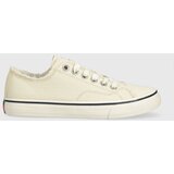 Tommy Jeans Teniske LOW CUT TJ SNEAKER ženske, bež barva, EN0EN02228 | Shoptok.si