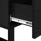  Noćni ormar Crni hrast 40 x 40 x 66 cm Konstruirano drvo | shoptok.hr