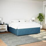 Maison Chic Posteljni okvir - Dvoposteljna postelja - Zakonska postelja moder 180x200 cm žamet-J5285, (21763579) | Shoptok.si