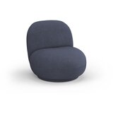 Micadoni Home Tamno plava fotelja od bouclé tkanine Chuck – | shoptok.hr