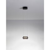 Nova Luce Mat črna steklena LED viseča svetilka ø 14 cm Jailyn – | Shoptok.si