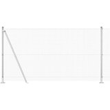 vidaXL zavarena žičana ograda s 13 flanged postovima 1.2x50 m Galvanizirani čelik | shoptok.hr
