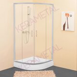 Kolpa San polkrožna tuš kabina 80x80/CH SQ LINE TKP srebrni profili 511060 Cene
