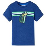  Dječja majica tamnoplava prošarana 116 | shoptok.hr