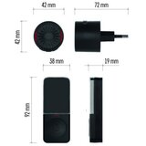Emos brezžični hišni zvonec P5734B za vtičnico P5734B | Shoptok.si