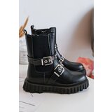 Boto Girls' Zip-Up Ankle Boots Black Adeneia | Shoptok.si
