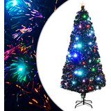  Umjetno božićno drvce sa stalkom LED 180 cm optička vlakna | shoptok.hr