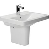 Jika H8104220001041 Cubito 55 x 42 cm pravokotni stenski keramični umivalnik z odprtino za armaturo Cene