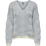 Only Pulover 'ONLELIN' plava / bijela Cijene