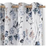 Restilo Bela/svetlo modra zavesa za delno zatemnitev 135x250 cm Solkone – | Shoptok.si