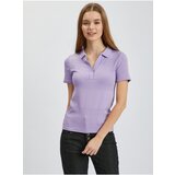 Orsay Light Purple Womens Knitted Polo T-Shirt - Women Cijene