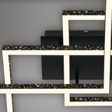 Lesnina XXXL Brilo - LED prigušiva stropno svetlo FRAME LED/57W/230V 3000K crno | Eponuda.com