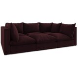 Makamii Bordo rdeča sedežna garnitura 255 cm Manao – | Shoptok.si