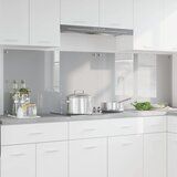  Kuhinjski zid 2 pcs Svijetlo siva 100 x 60 cm | shoptok.hr