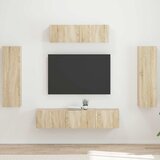  ormar 5 pcs Sonoma hrast | shoptok.hr