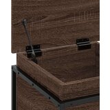 vidaXL Kutija za pohranu s poklopcem 40x40x51,5 cm konstruirano drvo | shoptok.hr