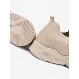 Shelvt Lightweight slip-on sneakers beige | Shoptok.si