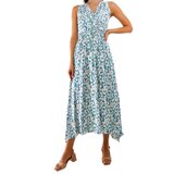Gemre Blue floral dress Alpicella u