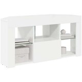  Kotna LED TV omarica Visoki sijaj bela 104 x 40 x 50 cm, (5000112608) | Shoptok.si