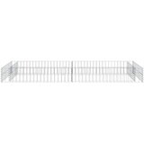  Gabionska povišena gredica od pocinčanog čelika 200x100x20 cm | shoptok.hr