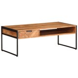 vidaXL Stolić za kavu 110 x 55 x 40 cm od masivnog bagremovog drva | shoptok.hr