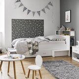 Bessagi Kids Otroška/mladinska Postelja Nika, Bela, 90x200 | Shoptok.si