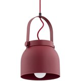  Argon 8282 - Luster na sajli LOGAN 1xE27/15W/230V prečnika 20 cm crvena | Eponuda.com