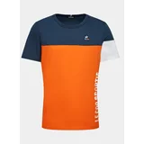 Le Coq Sportif Majica Unisex 2320646 Oranžna Regular Fit