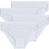 Sloggi Hlačke Romance Tai PACK DE 4 Bela Cene