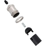vidaXL Obeski za svetilke 2 kosa Satin Nickel E27 | Shoptok.si