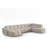 Micadoni Home Bež kutna garnitura Lisa – | shoptok.hr