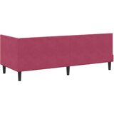  Kutni krevetni okvir s madracem 2 kom. Vinska crvena 80 x 200 cm | Shoptok.si