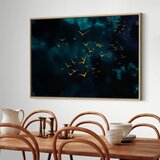  Slika - Sky Before the Storm (1 Part) Wide 120x80 U prirodnom drvenom okviru | shoptok.hr
