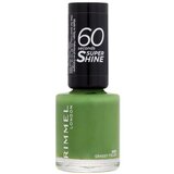 Rimmel London 60 Seconds Super Shine hitro sušeči lak za nohte 8 ml Odtenek 880 grassy fields | Shoptok.si