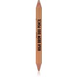 Benefit High Brow Duo Pencil posvetlitveni svinčnik za pod obrvi odtenek Deep 2x1,4 g Cene